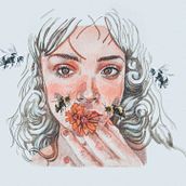 Mi Proyecto del curso: Retrato ilustrado en acuarela. Un progetto di Illustrazione tradizionale e Illustrazione digitale di Karin Haltenhof - 23.03.2019