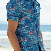 The Paradise? Shirt // CORONA // Wieden + Kennedy Amsterdam. Art Direction, Pattern Design, Product Design, Costume Design, Traditional illustration, and Social Media project by Adolfo Correa - 06.08.2018