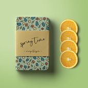 spring. Pattern Design, and Product Design project by bagoa - 03.21.2019