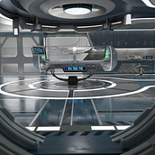 passangers room. 3D, Arquitetura de interiores, Cinema, e VFX projeto de ricardo vitery - 26.03.2019