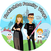 Design and illustration of Logo an banner(Youtube / Twitter) for Florichda Family Vlogs. Graphic Design, and Traditional illustration project by Diego Sandler - 03.27.2019