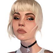 RandomFace3. Digital Illustration project by miguel angel ayuso varela - 03.28.2019
