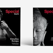 branding, advertising and editorial  for Special Tours. Br, ing, Identit, Poster Design, Editorial Design, and Advertising project by Joaquin Austin - 01.01.2017