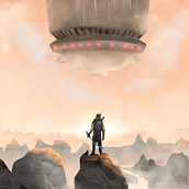 Alien. Digital Illustration project by Juan esteban Gomez Nanclares - 03.28.2019