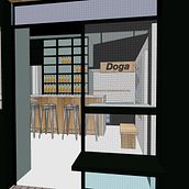 DOGA WINE BAR. Een project van Interieurontwerp van leire Rodrigo - 01.05.2015