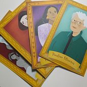 Pioneras de la Música. Museo Nacional Del Prado. Un proyecto de Ilustración tradicional e Ilustración vectorial de Marta Jiménez - 02.03.2019
