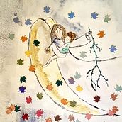 Mi Proyecto del curso: Introducción a la ilustración infantil: "El ángel" de Hans Christian Andersen.. Projekt z dziedziny Trad, c i jna ilustracja użytkownika belenovich - 30.03.2019