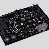 Infografia Star Wars. Un projet de Infographie de Carolina Velasquez - 01.04.2019