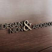 Bidegain, Nion & asociados. Logo Design, and Graphic Design project by Sabrina Gario Francese - 04.01.2018