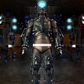 Space Suit. Un projet de 3D, Conception de personnages 3D, Motion design , et VFX de jorgemonge - 01.04.2019