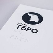 Editorial Topo. Editorial Inclusiva. Un projet de Br, ing et identité, Design , Conception éditoriale , et Design graphique de Ana Rita Izquierdo Biénzobas - 15.06.2017