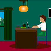 Mi Proyecto del curso: Microanimaciones en 2D con After Effects. Un progetto di Animazione 2D e Illustrazione tradizionale di Frayn Almera - 14.03.2019