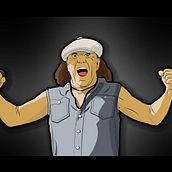 Brian Johnson. Design gráfico e Ilustração digital projeto de Felipe Linares - 01.04.2019
