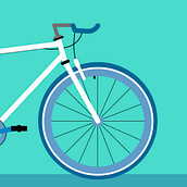CYCLING!. Un progetto di Br, ing, Br, identit, Web development, Design, Illustrazione tradizionale, Illustrazione digitale e Illustrazione vettoriale di Dana Smit - 03.04.2019