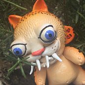 Mi Proyecto del curso: Diseño e intervención de art toys. Sculpture project by Nery Garcia - 02.18.2019