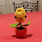 Tulipán. Arts, Crafts, Embroider, Sewing, and Creativit project by Quetzalli Miramontes - 05.03.2019