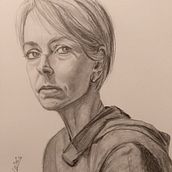 Mi Proyecto del curso: Autorretrato realista con lápiz de grafito. Pencil Drawing, Portrait Drawing, and Realistic Drawing project by Mireia del Castillo - 04.03.2019