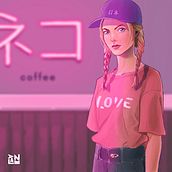 Coffee Pink. Un progetto di Illustrazione tradizionale e Illustrazione digitale di Alan Acuña - 06.11.2018