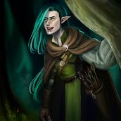 Through the forest. Un proyecto de Concept Art, Ilustración tradicional e Ilustración digital de Noelia Rey Martin - 21.03.2019