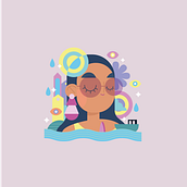Mi Proyecto del curso: Ilustración vectorial con estilo. Traditional illustration project by Anxelica Alarcon - 04.05.2019