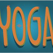 Lettering: YOGA. Lettering project by Laura Fracca - 04.05.2019
