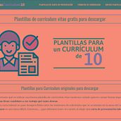 Plantillascurriculum10 . Design, Information Design, and Character Design project by Fran estribano - 04.05.2019