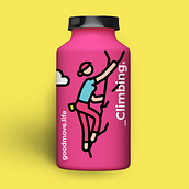 Good Move (Brand Icons). Un proyecto de Br, ing e Identidad, Dirección de arte, Ilustración vectorial y Packaging de Babitas Character Design - 06.04.2019
