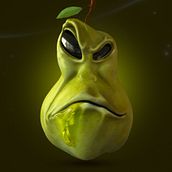 Fruit Pealien. Un progetto di 3D, Character design e Character design 3D di Aarón Ponce de León Luis - 06.04.2019