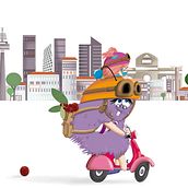 Cosita y Bichejo. Un proyecto de Ilustración infantil de Quiel Ramos - 07.04.2019
