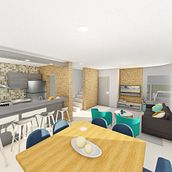 Viviendas en Duplex. Un proyecto de Animación 3D de Agostina Denis López Palazzolo - 08.04.2019
