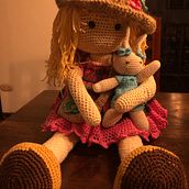 Mi Proyecto del curso: Amigurumi: creación de personajes con Ganchillo. Character Design project by anapa - 04.11.2019