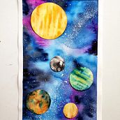 Mi Proyecto del curso: Técnicas modernas de acuarela. Collage, Creativit, Drawing, and Traditional illustration project by Silvana Arrigoni - 04.09.2019