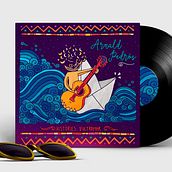 Històries d'Ultramar - Arte de Tapa . Graphic Design, Traditional illustration, and Digital Illustration project by Tatiana D. Ligorria - 04.09.2019