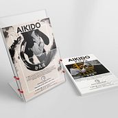 Publicidad Gimnasio Aikido. Graphic Design project by Marina Sanchez Rubio - 04.10.2019