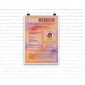 Poster para Introducción al canto Werbeck. Poster Design, and Graphic Design project by Alfredo Moya - 04.11.2019