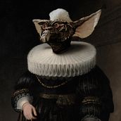 Miss Stripes. Collage project by miguetelo - 04.12.2019