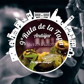Cartel y rutero para la Ruta de la Tapa de Andújar. Graphic Design, and Photograph project by Mari Paz Rodríguez Sánchez - 03.01.2019