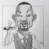 El gran Will Smith.... Creativit, Drawing, Pencil Drawing, Artistic Drawing, and Portrait Drawing project by Rodrigo Trejos Delgado - 04.14.2019