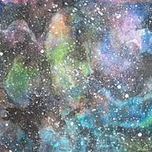 Mi Galaxia. Projekt z dziedziny Trad, c i jna ilustracja użytkownika Carmen Sánchez Naharro - 07.05.2019