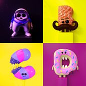 36days of type  Ein Projekt aus dem Bereich 3D, 3-D-Animation und Design von 3-D-Figuren von Luis Montoya - 16.04.2019