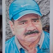 Mi Proyecto del curso:  Retrato realista con lápices de colores. Un proyecto de Dibujo artístico, Dibujo de Retrato y Dibujo realista de Yazmin Liliana Castillo Leon - 22.05.2019