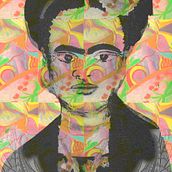 Una frida muy ritual: "Pies, ¿para qué los quiero si tengo alas pa' volar?". Graphic Design project by María Isabel Casado - 04.17.2019