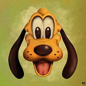 Pluto. Traditional illustration project by Ivan Rodriguez Olvera - 04.18.2019