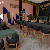 Panadería Art Deco. Architecture, Interior Architecture, Decoration & Interior Design project by Paula Rivera - 04.09.2019