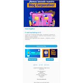 Proyecto Mailchimp - Angélica Hernández. Digital Marketing project by Angélica Hernández - 04.20.2019