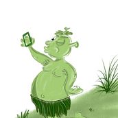 Ilustración infantil Ein Projekt aus dem Bereich Digitale Illustration von Kristyna Pozo lizaur - 16.11.2018