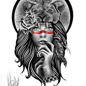 Mi Proyecto del curso: Diseño e ilustración digital de tatuajes con Procreate . % Wendy De luis bermudez tarafından hazırlanan Dijital İllüstras, Ve on projesi - 04.23.2019