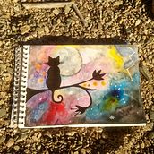 Mi Proyecto del curso: Enriqueta Lunática. Een project van Aquarelschilderen van danamusso - 20.04.2019