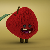 Mi Proyecto del curso: Creación de personajes con ZBrush y Cinema4D. 3D, and 3D Modeling project by Mikhail Cobos - 04.22.2019