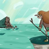 La Isla Ein Projekt aus dem Bereich Comic, Traditionelle Illustration, Digitale Illustration, Stor und telling von Laura Gazeau - 23.04.2019